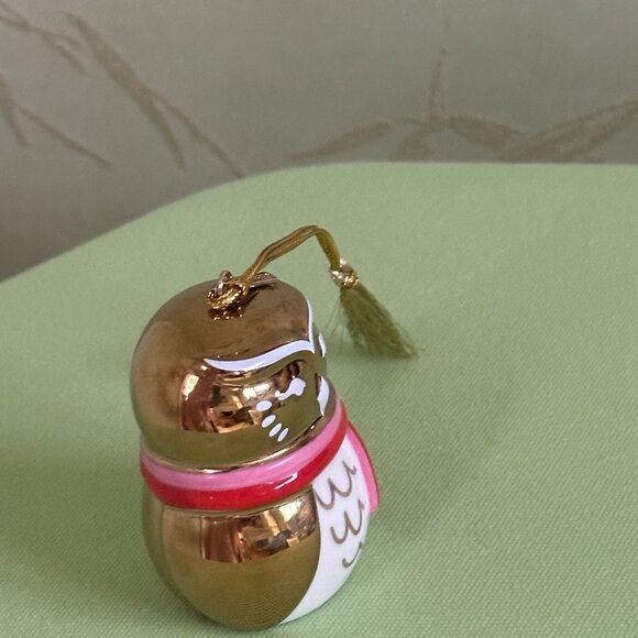 KATE SPADE BE JOLLY OWL ORNAMENT:NIB OWL - Picture 12 of 13